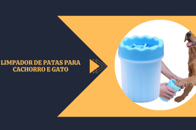 Limpador de pata de cachorro